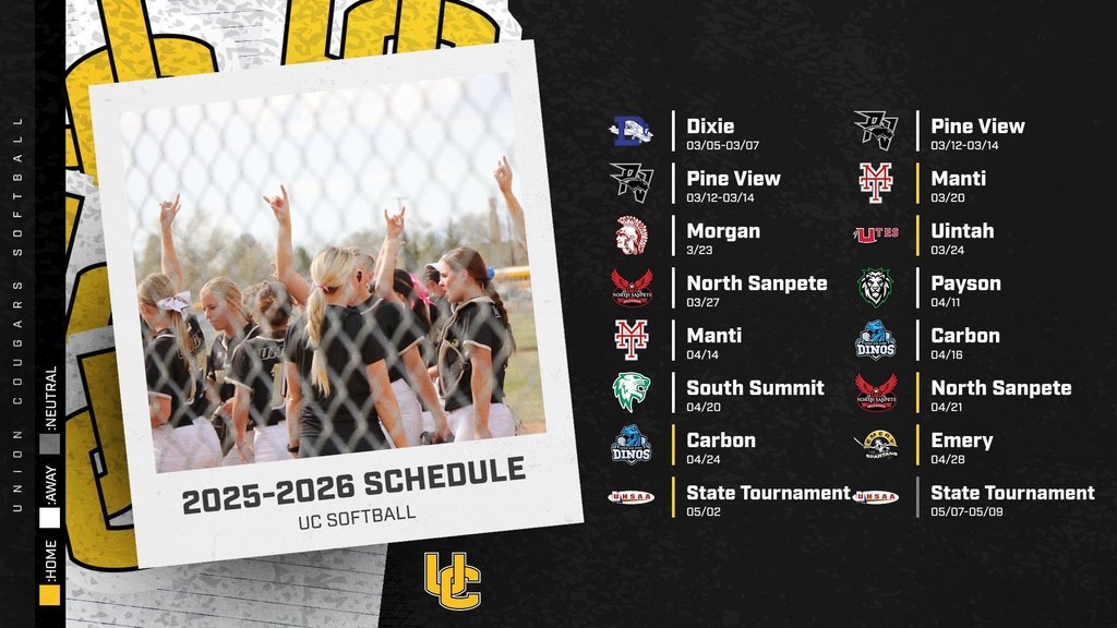 We are excited to start our spring sports season next week! GO TEAM UC!