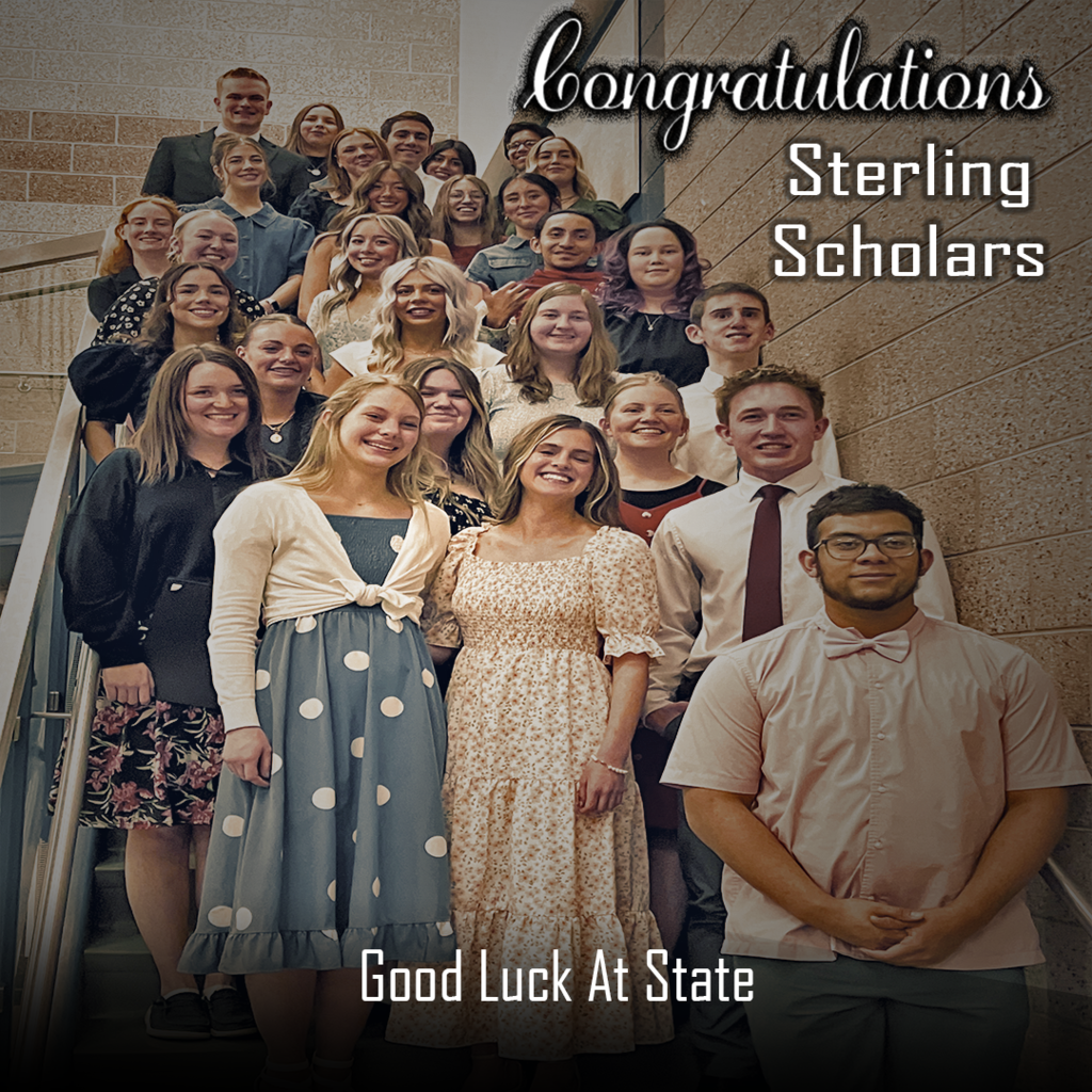 Picture of the 2026 sterling Scholars 