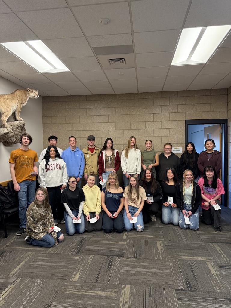 Congratulations to all of our February Students of the Month! Big thank you to the Roosevelt Rotary Club and Duchesne County Chamber of Commerce for their sponsorship.