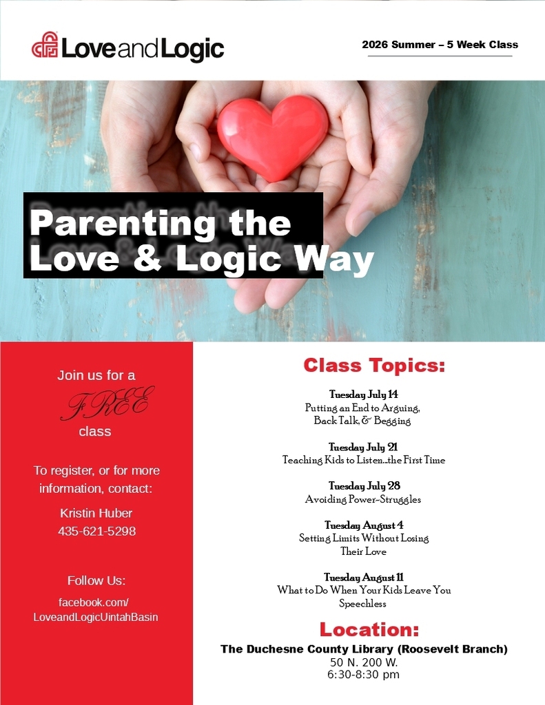 Parenting the Love & Logic Way.