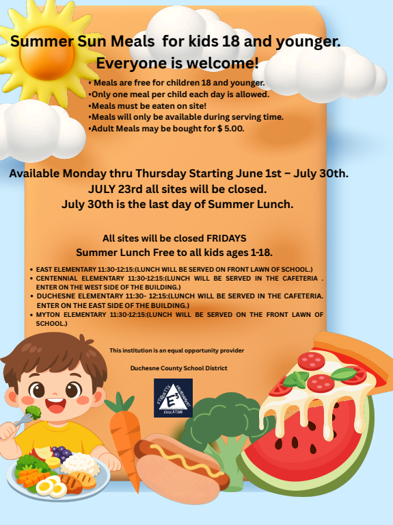DCSD Summer Lunch Program