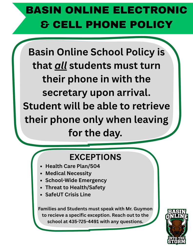 Cell Phone Policy