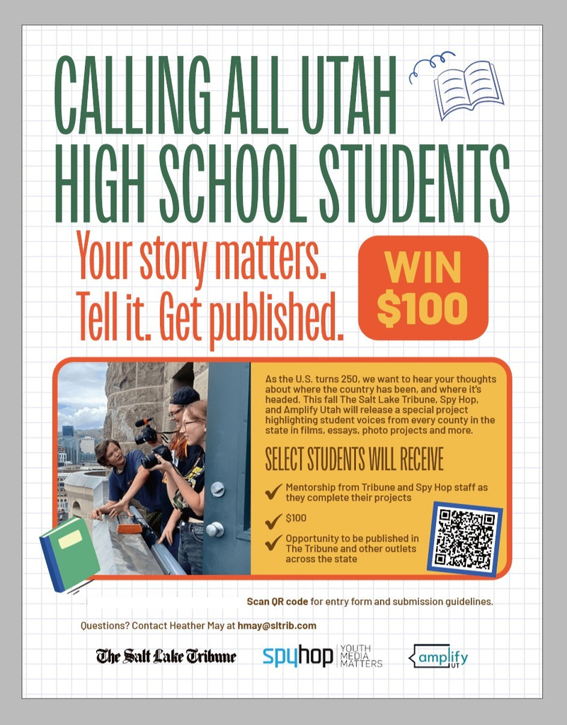 Opportunity for you student to get published