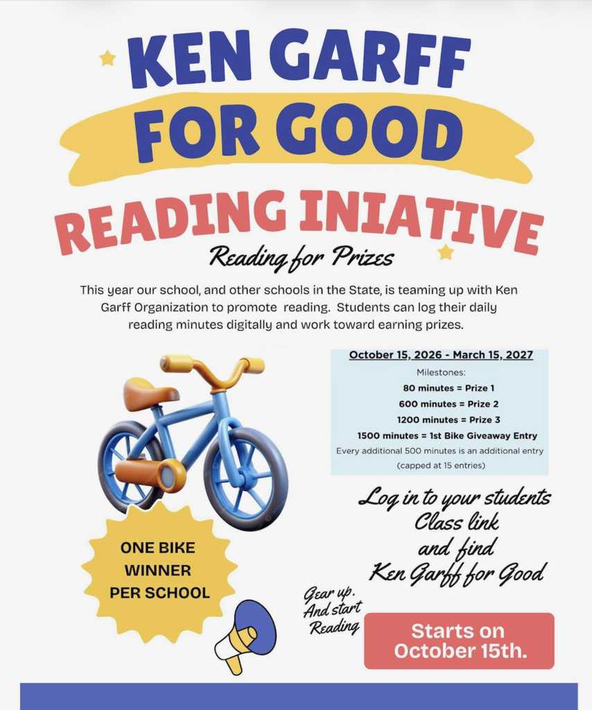 Ken Garff for Good Reading Initiative