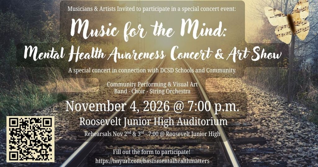 Music for the Mind: Mental Healtlh Awareness Concert and Art Show