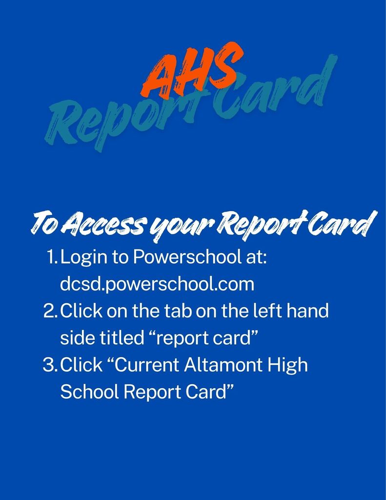 Report Cards
