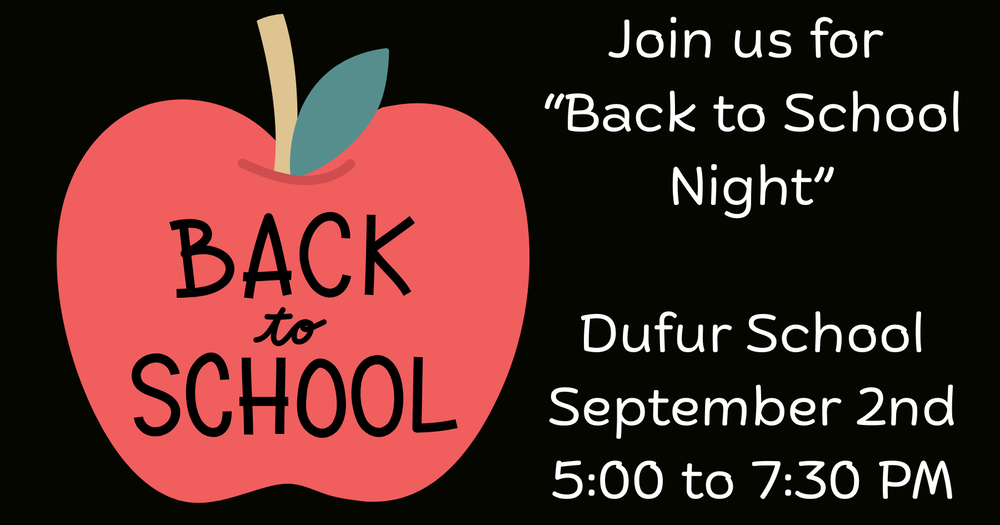 Back to School Night