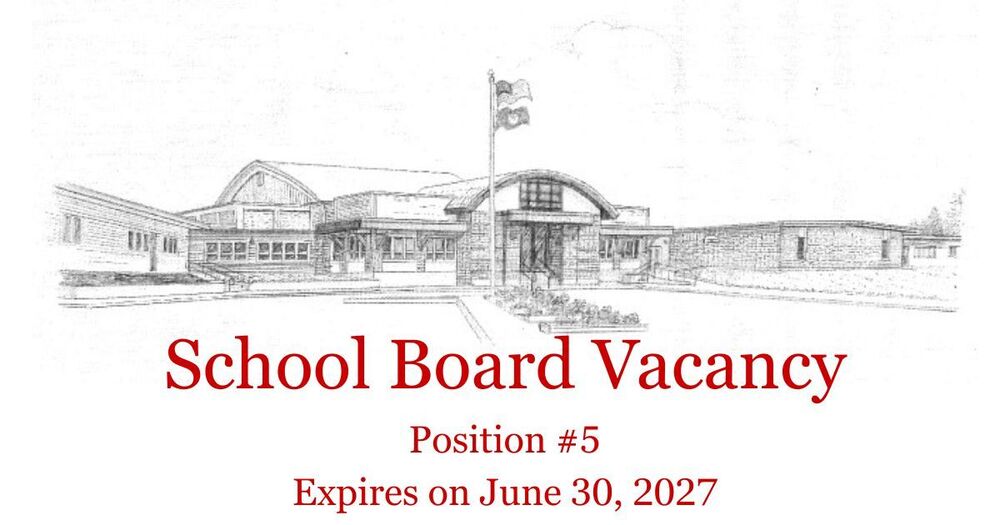 School Board vacancy announcement
