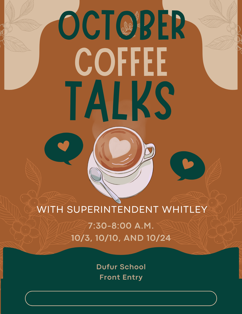 October Coffee Talks
