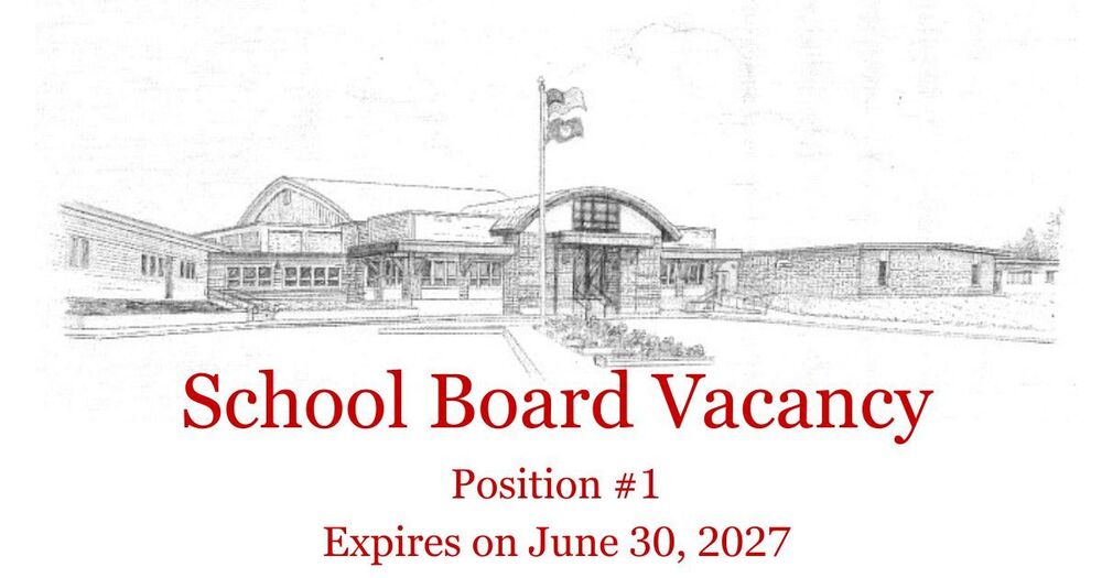 School Board vacancy announcement