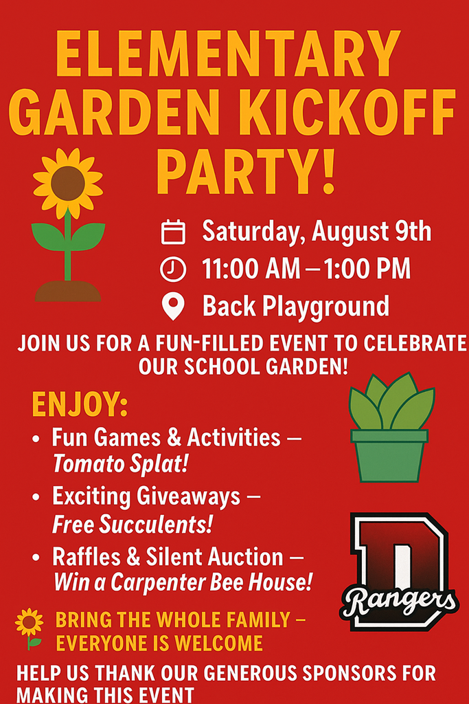 Elementary Garden Party Flyer (1)