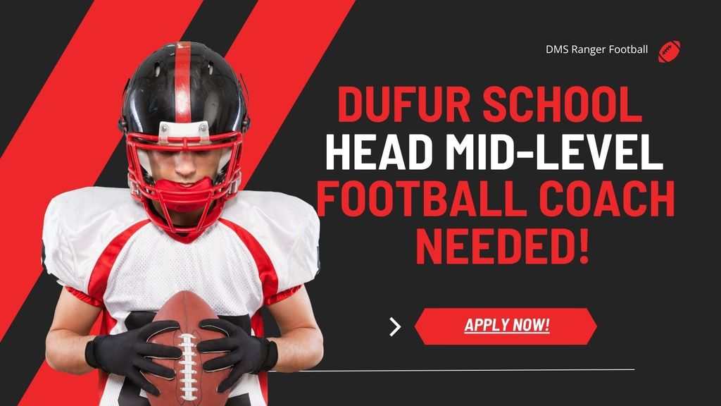 Football Coach Wanted