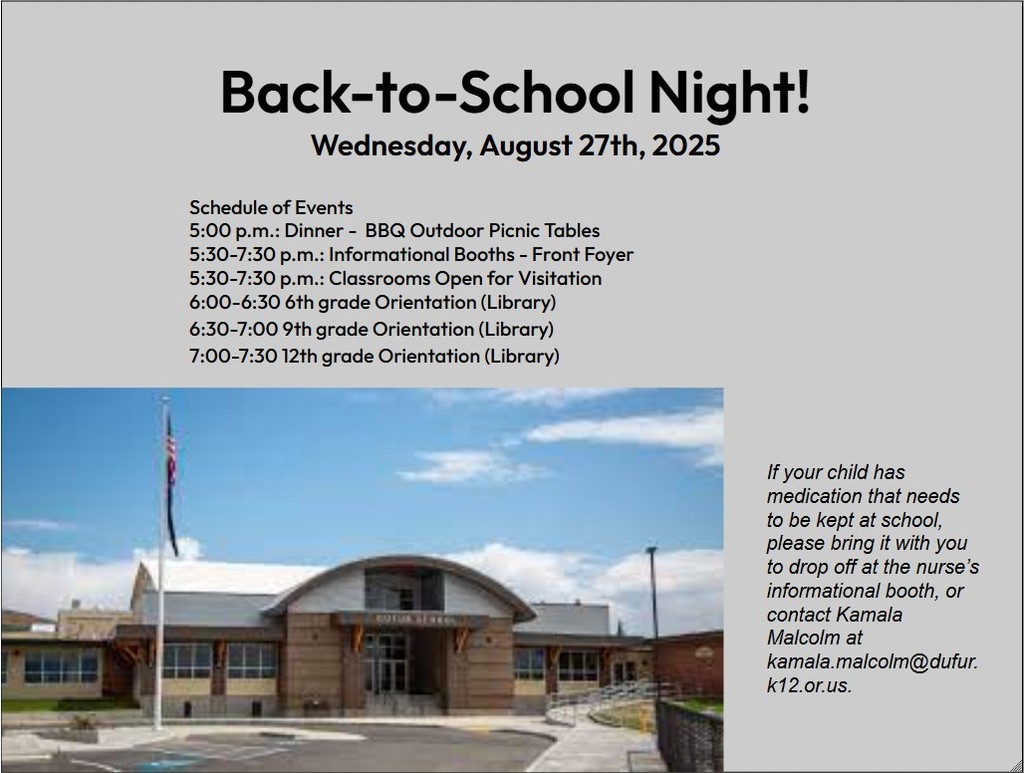 Back to School Night