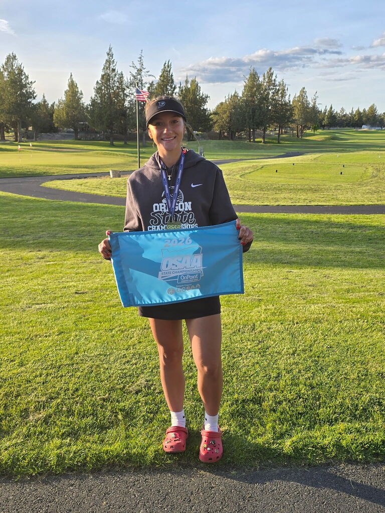 Tygh 6th place at State Golf Championships.