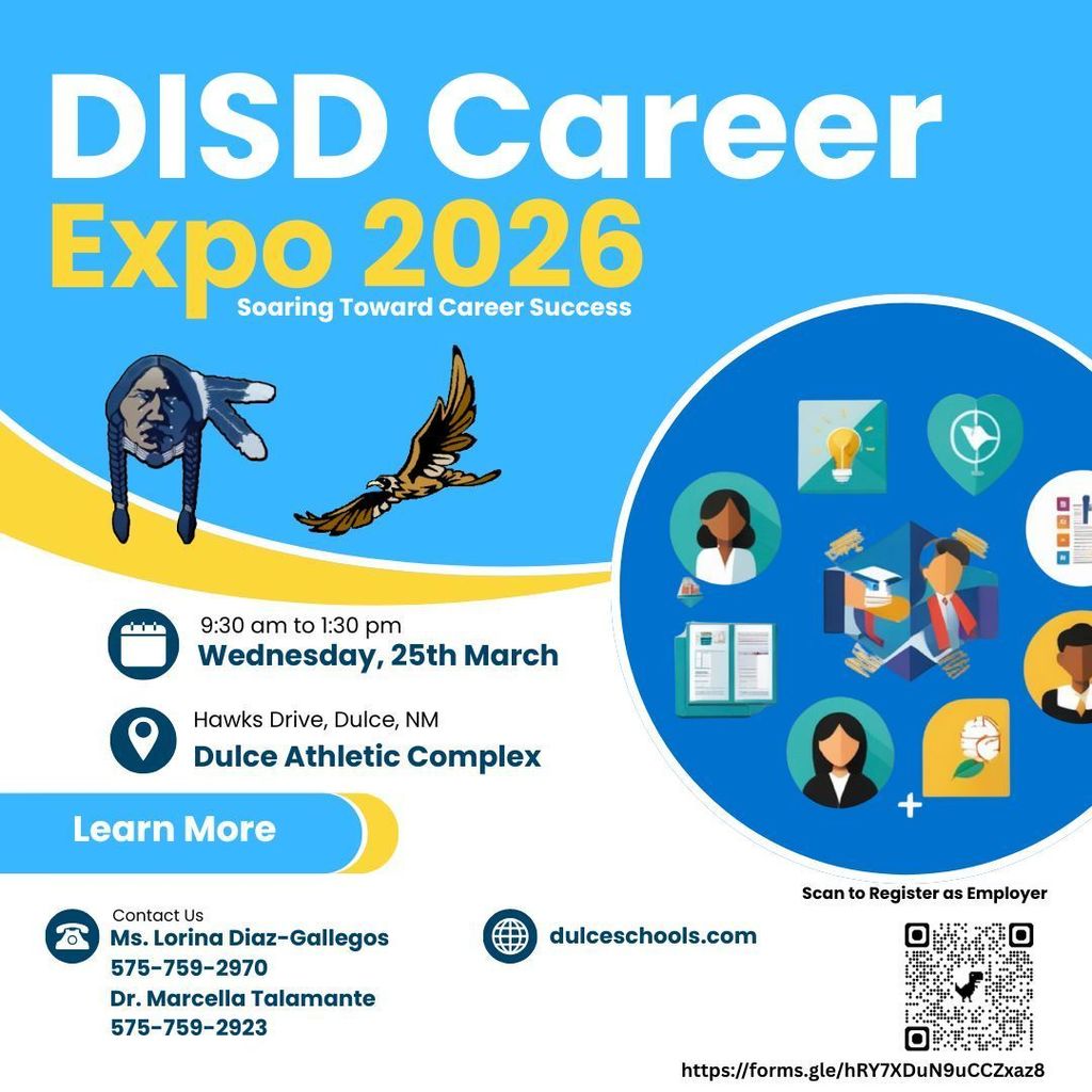 graphic of career fair invitation