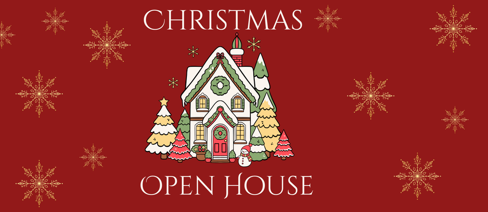 Christmas Open house Banner 