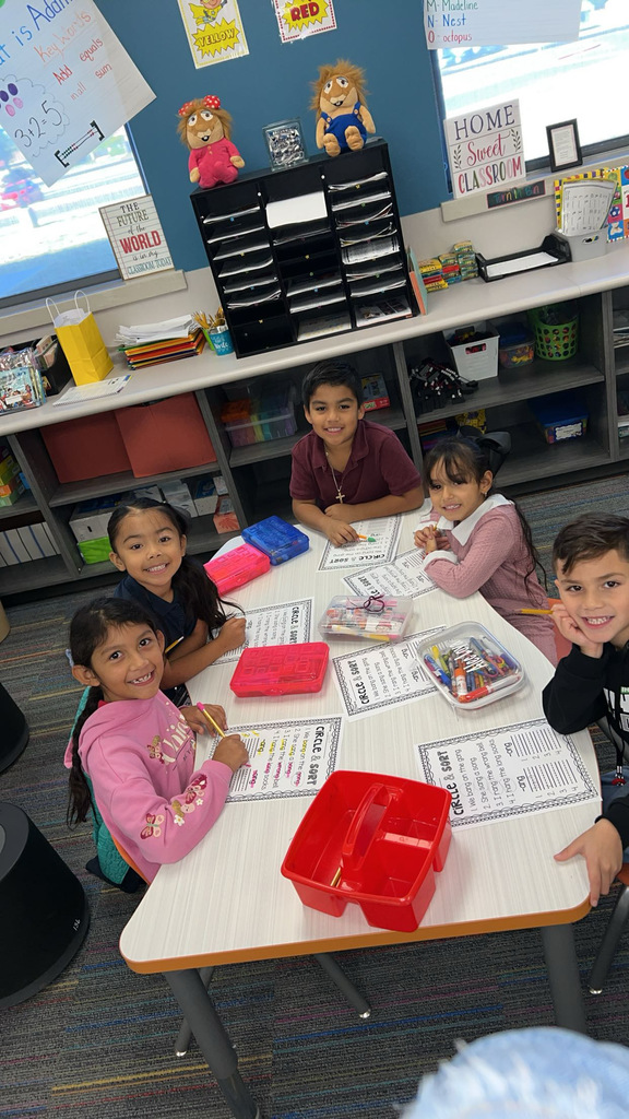 1st grade students