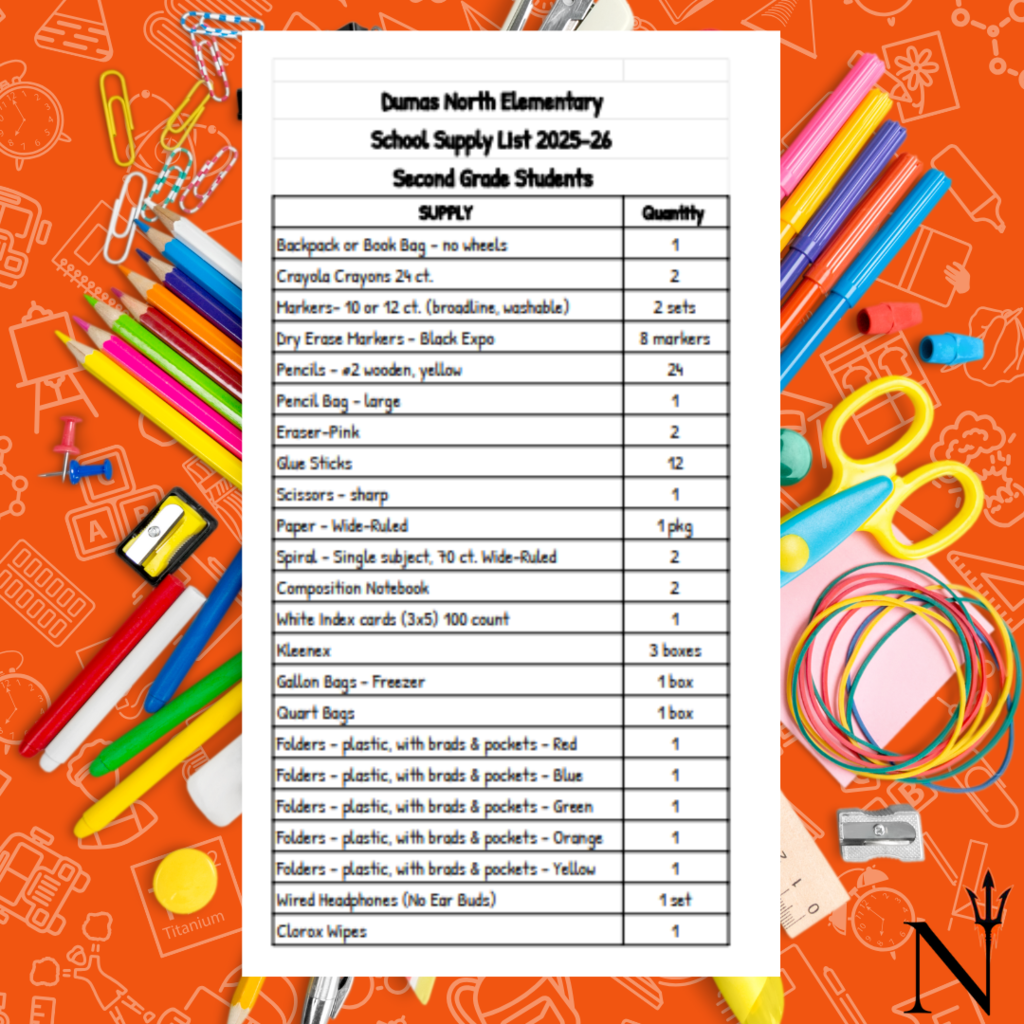 school supplies list