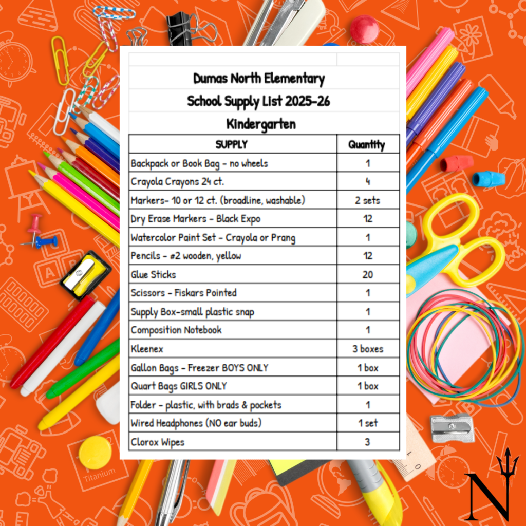 school supplies list