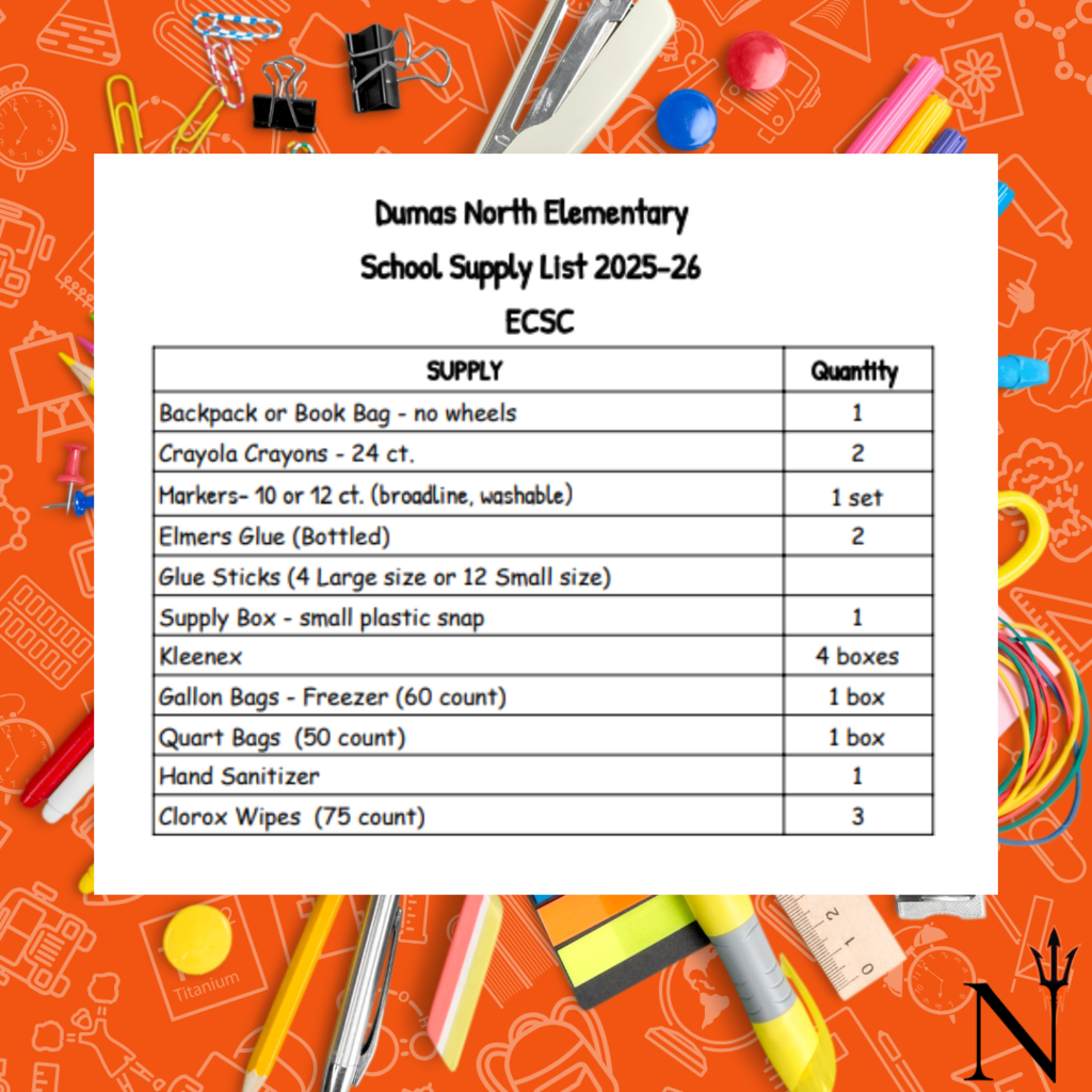 school supplies list