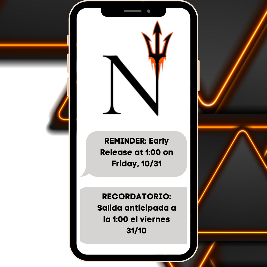 Early Dismissal Reminder