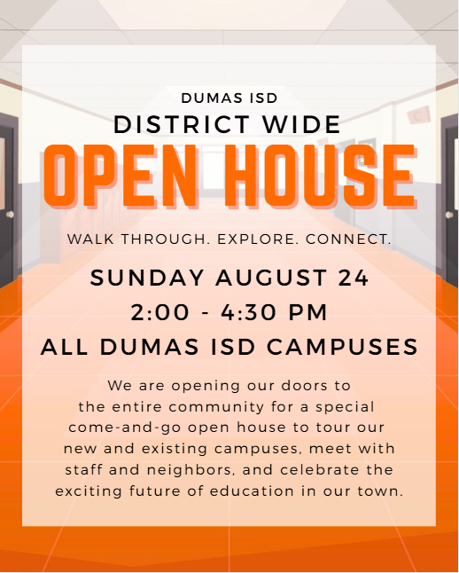 Dumas ISD Open House