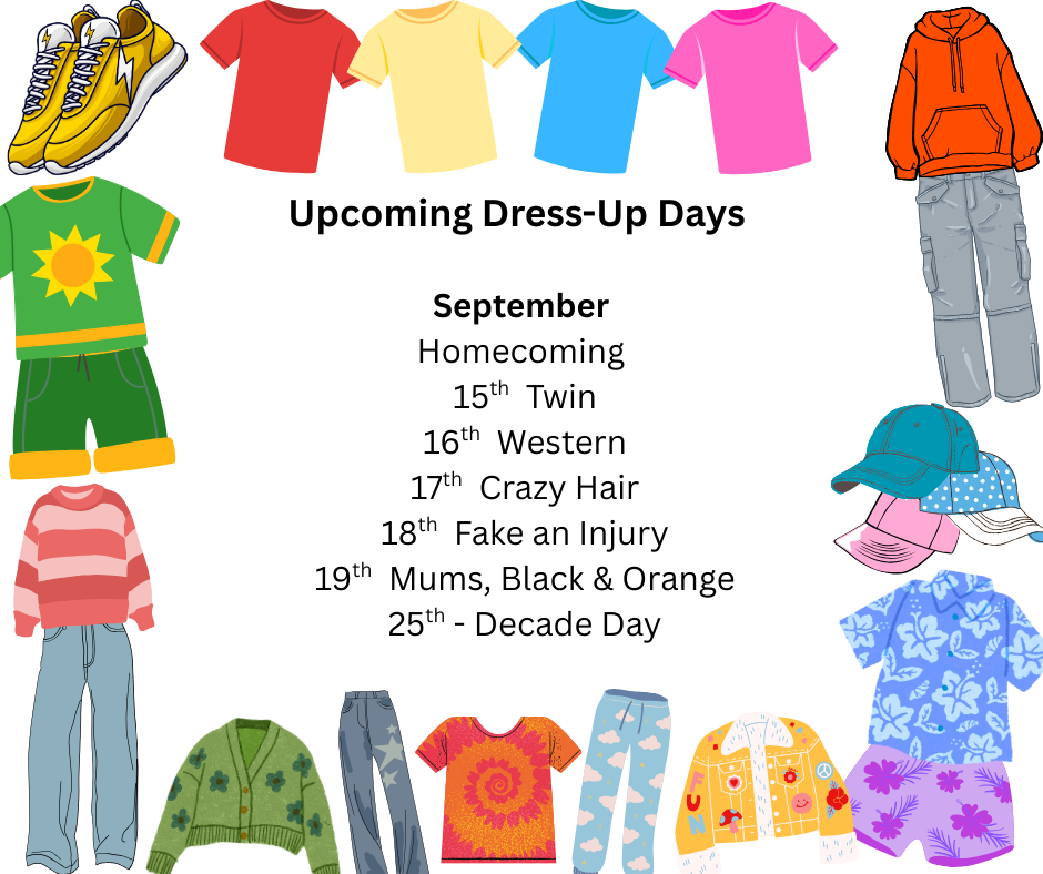 September Dress up Days