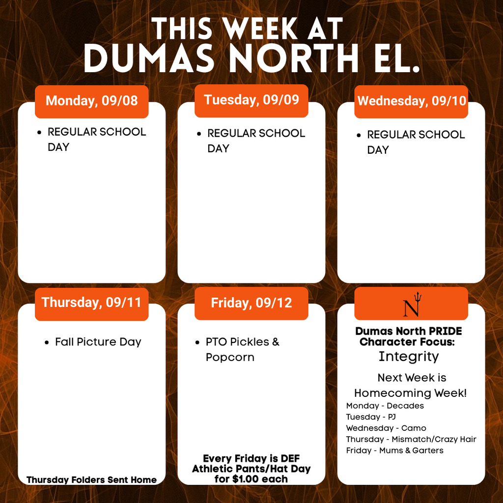 Weekly Schedule