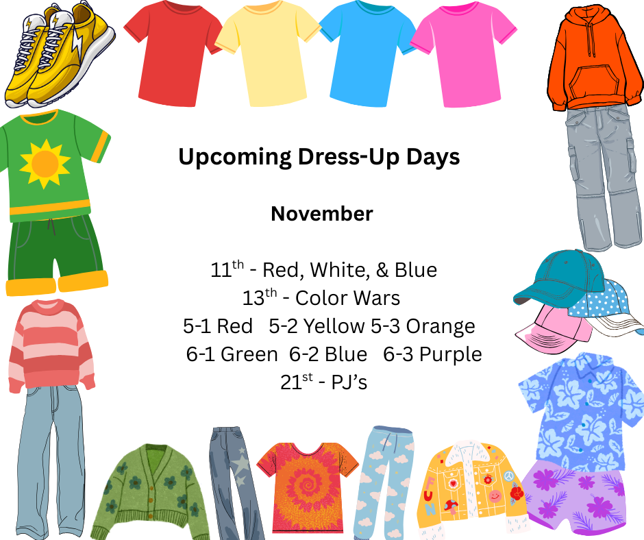 November Dress-Up Day