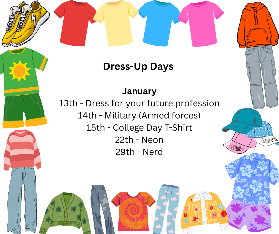 January Dress up Days