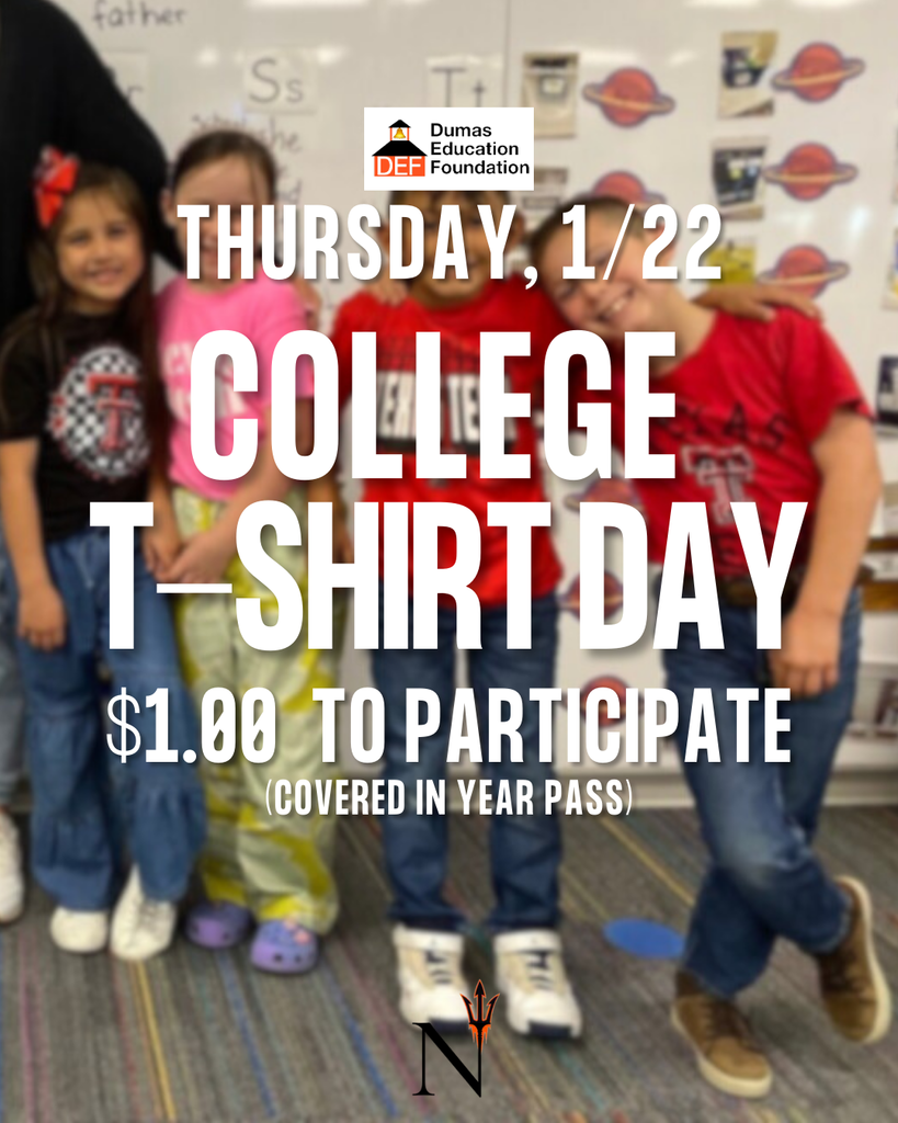 COLLEGE TSHIRT DAY 1/22 