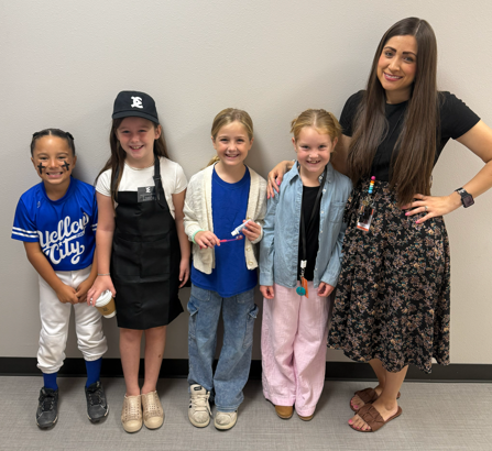 STUDENTS IN ORTIZ'S 2ND GRADE CLASS