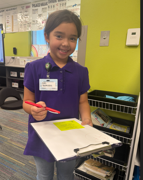 STUDENTS IN ORTIZ'S 2ND GRADE CLASS