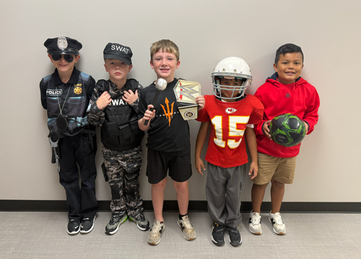 STUDENTS IN ORTIZ'S 2ND GRADE CLASS