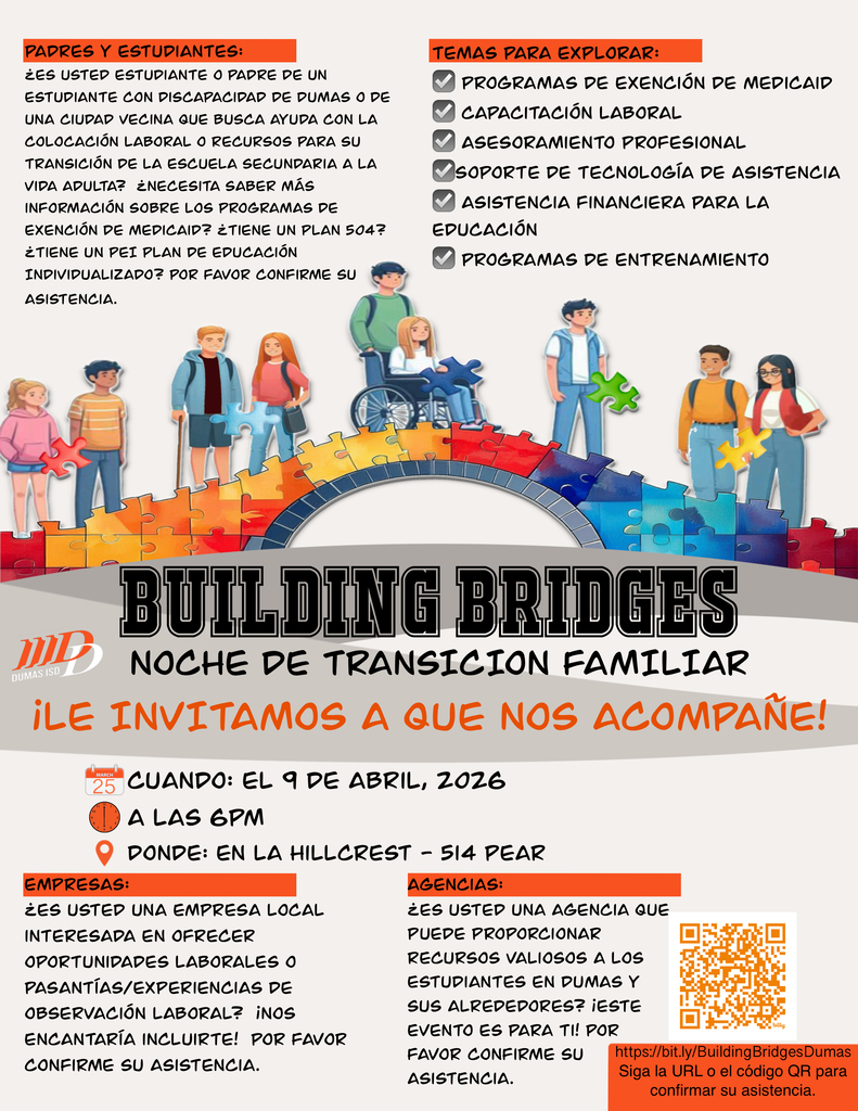 Building Bridges - Spanish Flyer