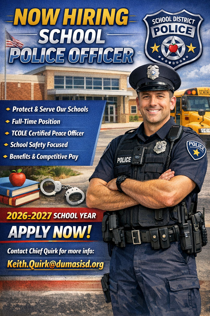 Now Hiring School Police Officer