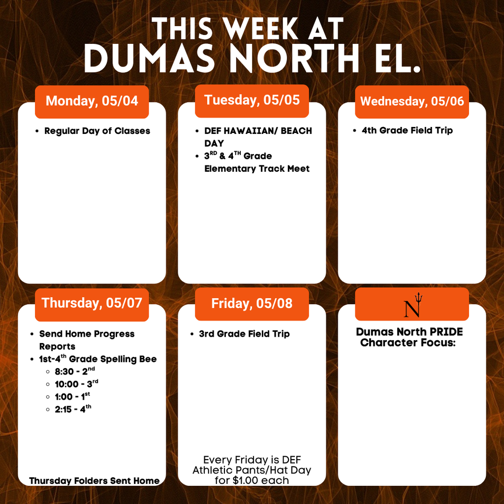 Weekly Schedule