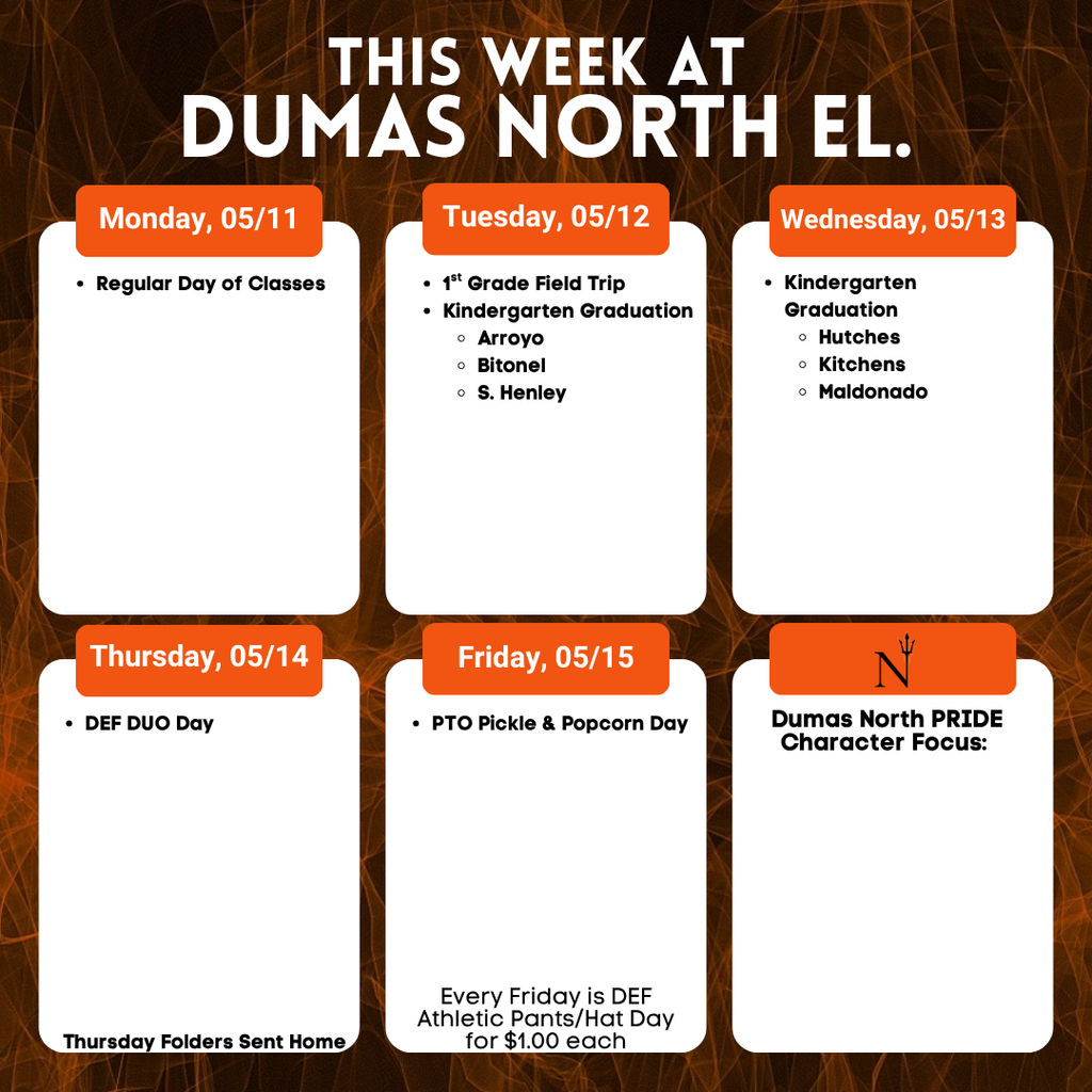 Weekly Schedule