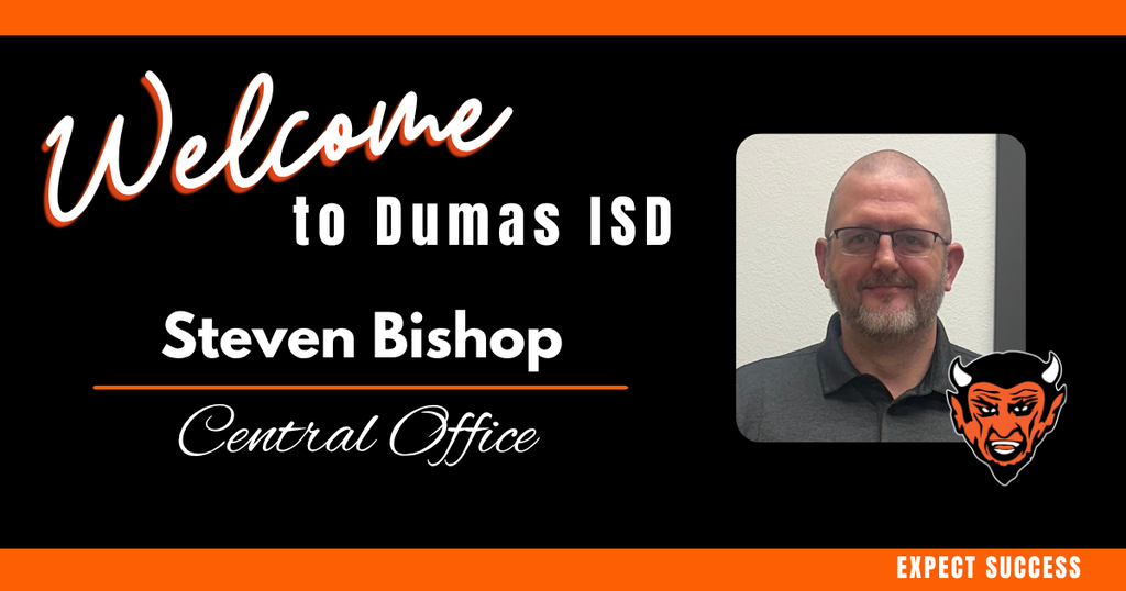 Welcome graphic for a new District employee
