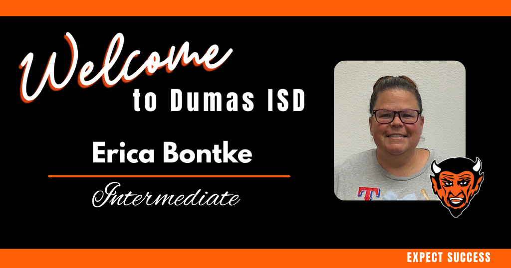 Welcome graphic for a new District employee