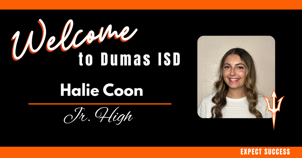Welcome graphic for a new District employee