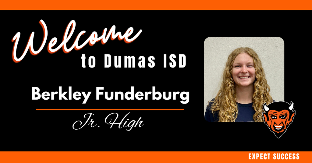 Welcome graphic for a new District employee