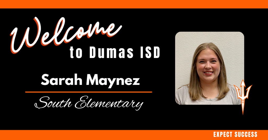 Welcome graphic for a new District employee