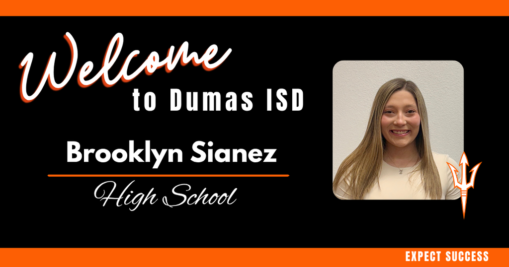 Welcome graphic for a new District employee