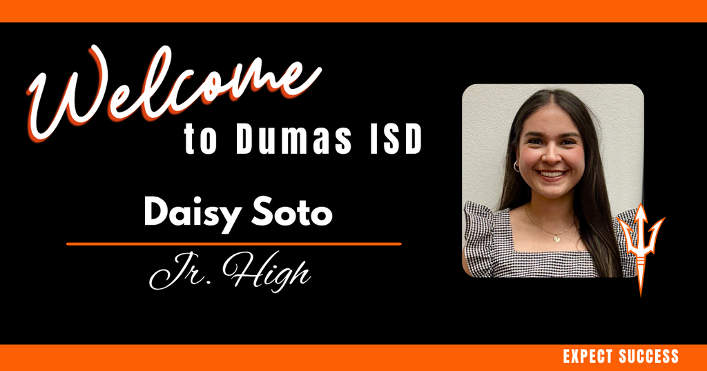 Welcome graphic for a new District employee