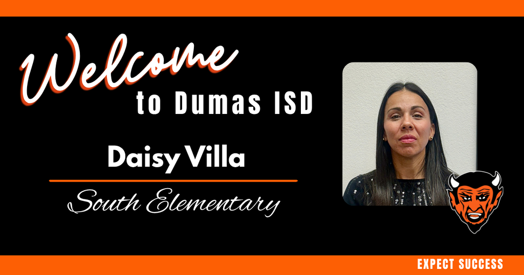 Welcome graphic for a new District employee