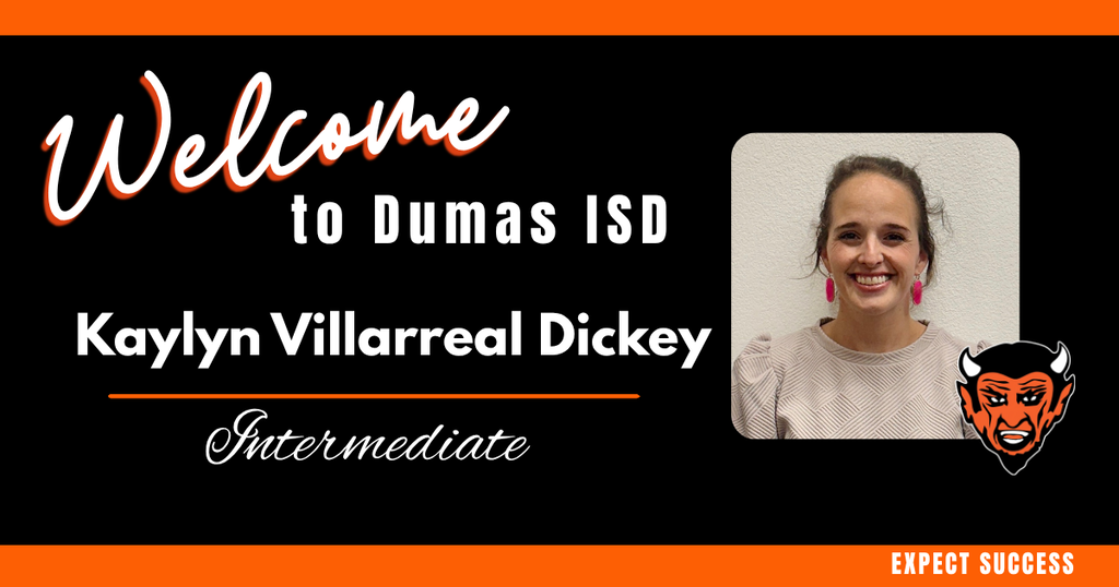 Welcome graphic for a new District employee