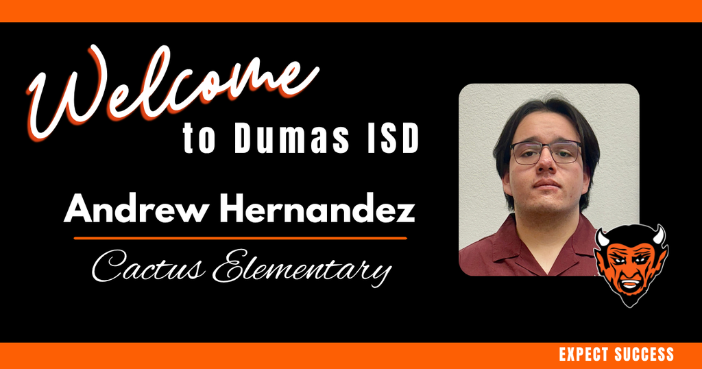 Welcome graphic for a new District employee