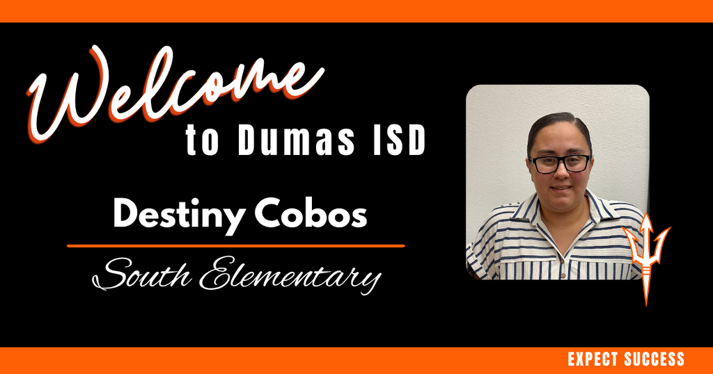 Welcome graphic for a new District employee