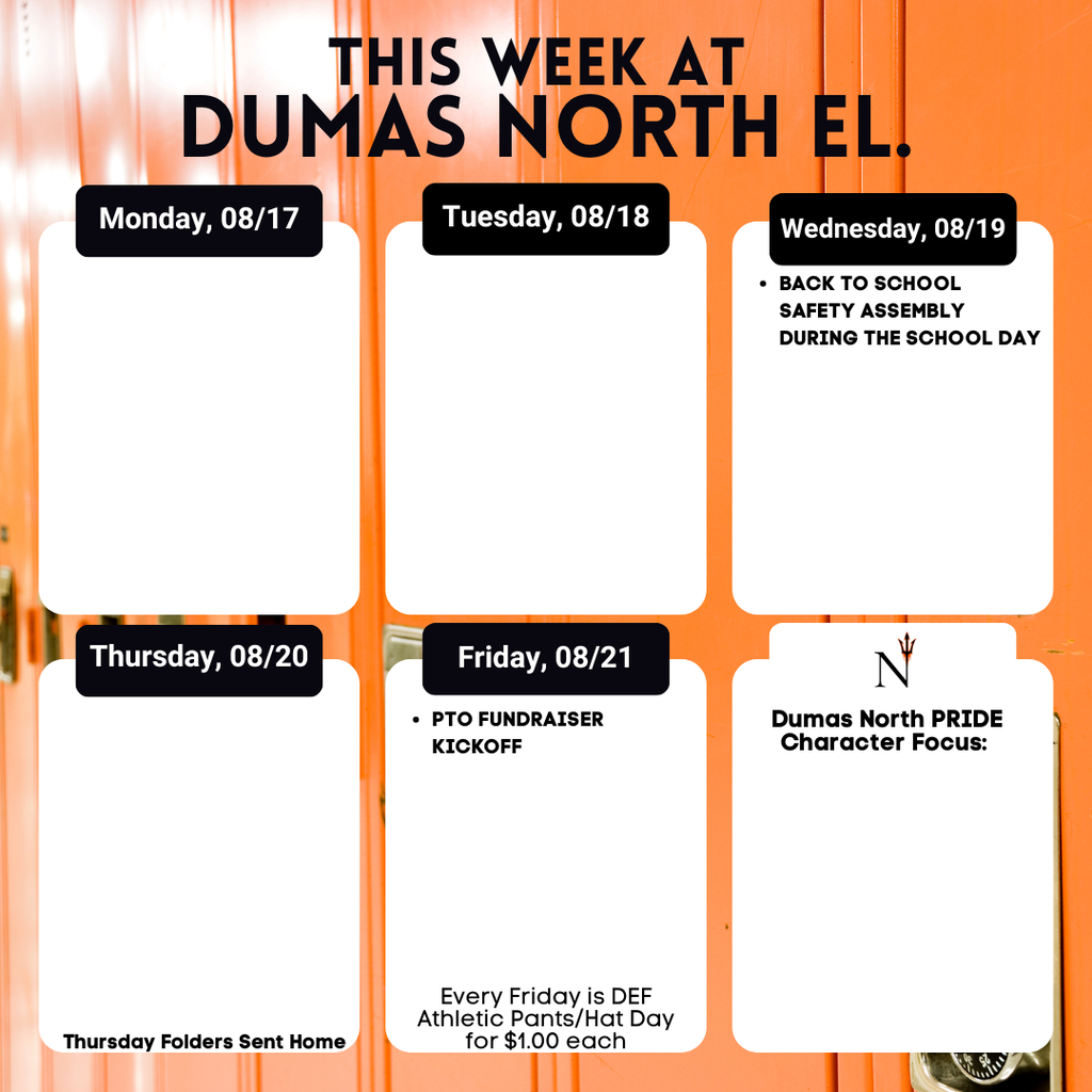 Weekly Schedule